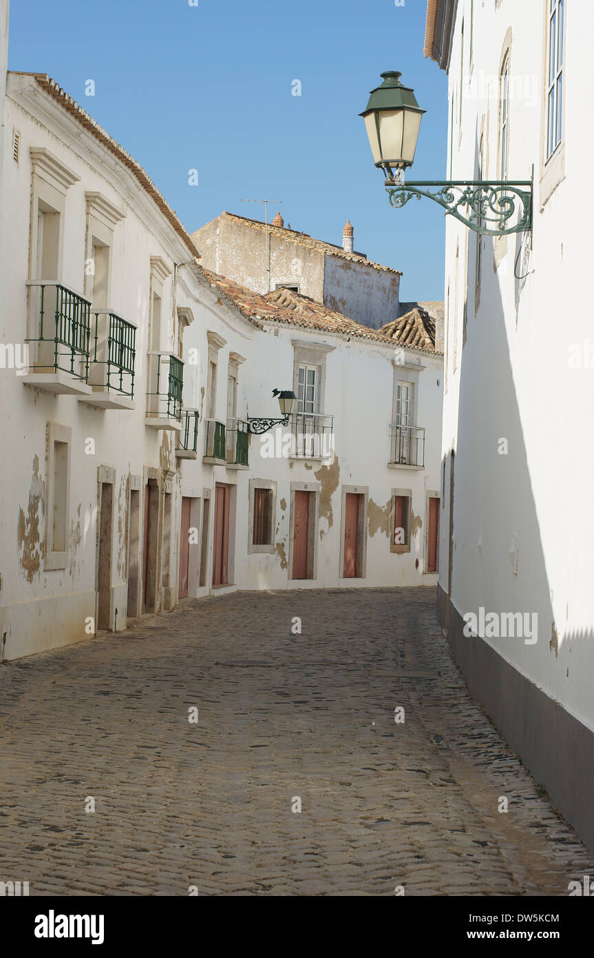 Casco Antiguo Faro Algarve Portugal Fotografía de stock - Alamy