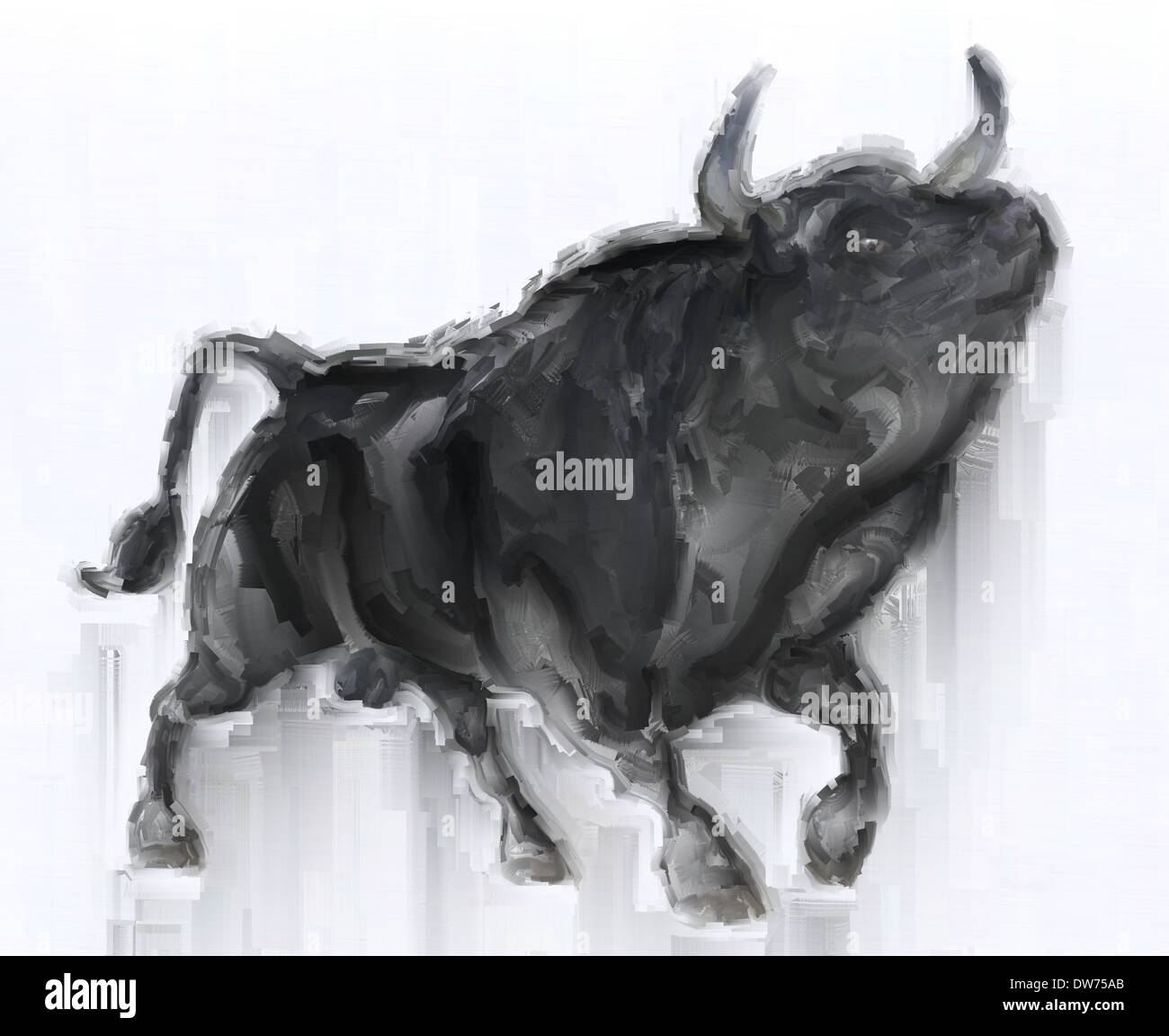 Pintura de toros fotografías e imágenes de alta resolución - Alamy