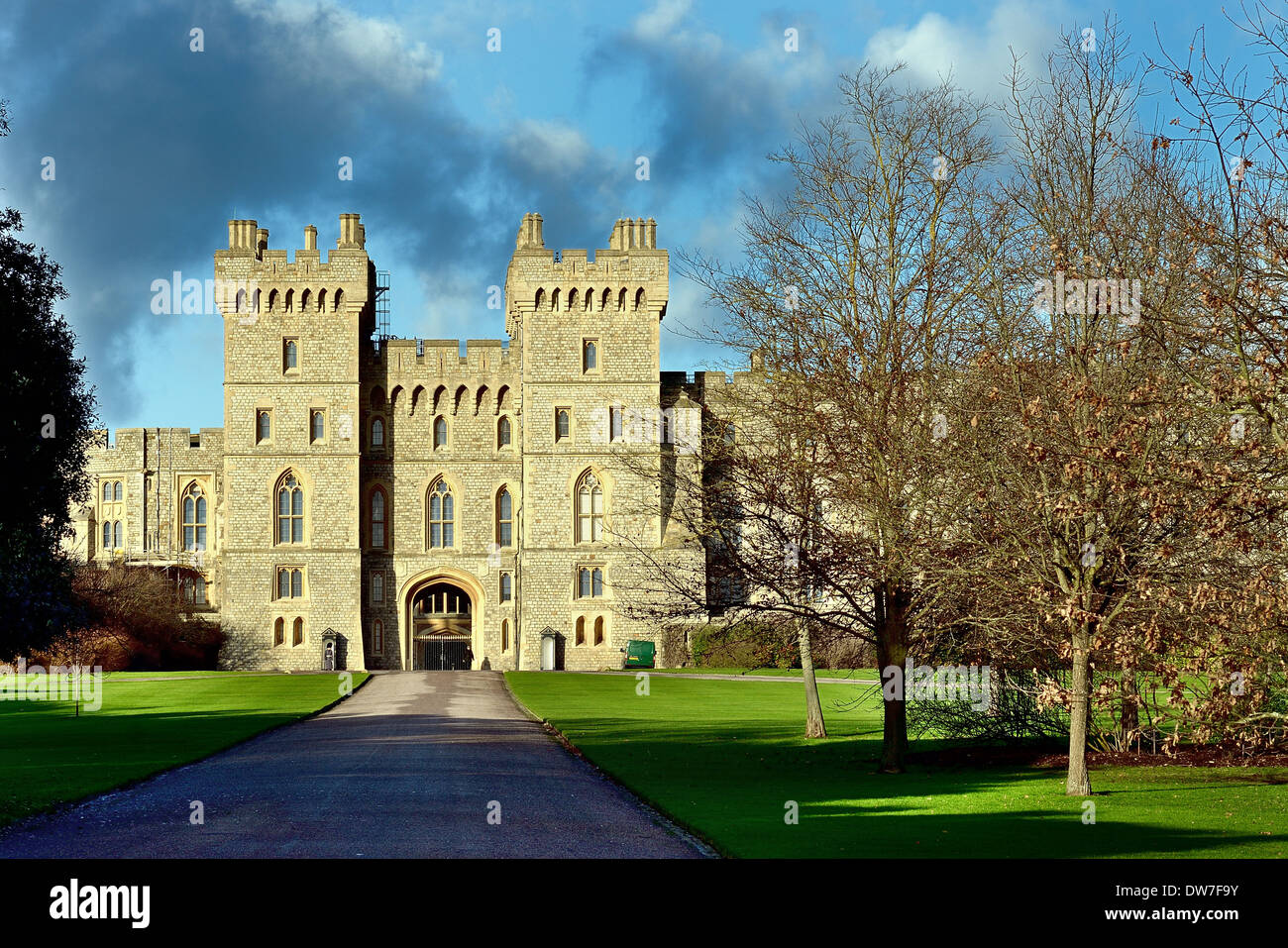 El Castillo de Windsor, Berkshire U.kK Foto de stock