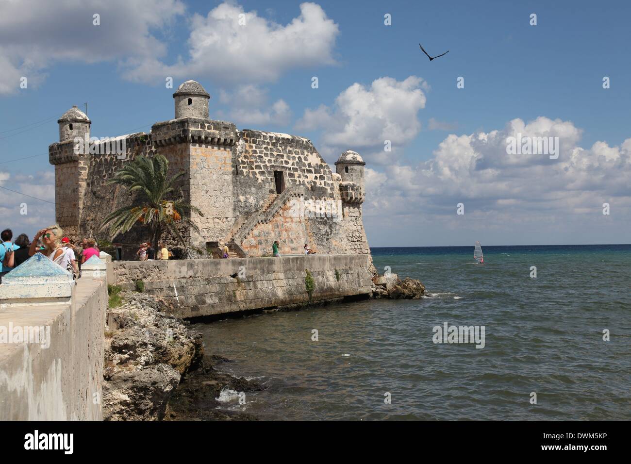 Fort (Torreón de Cojimar 1645) Octubre de 2013 Foto de stock