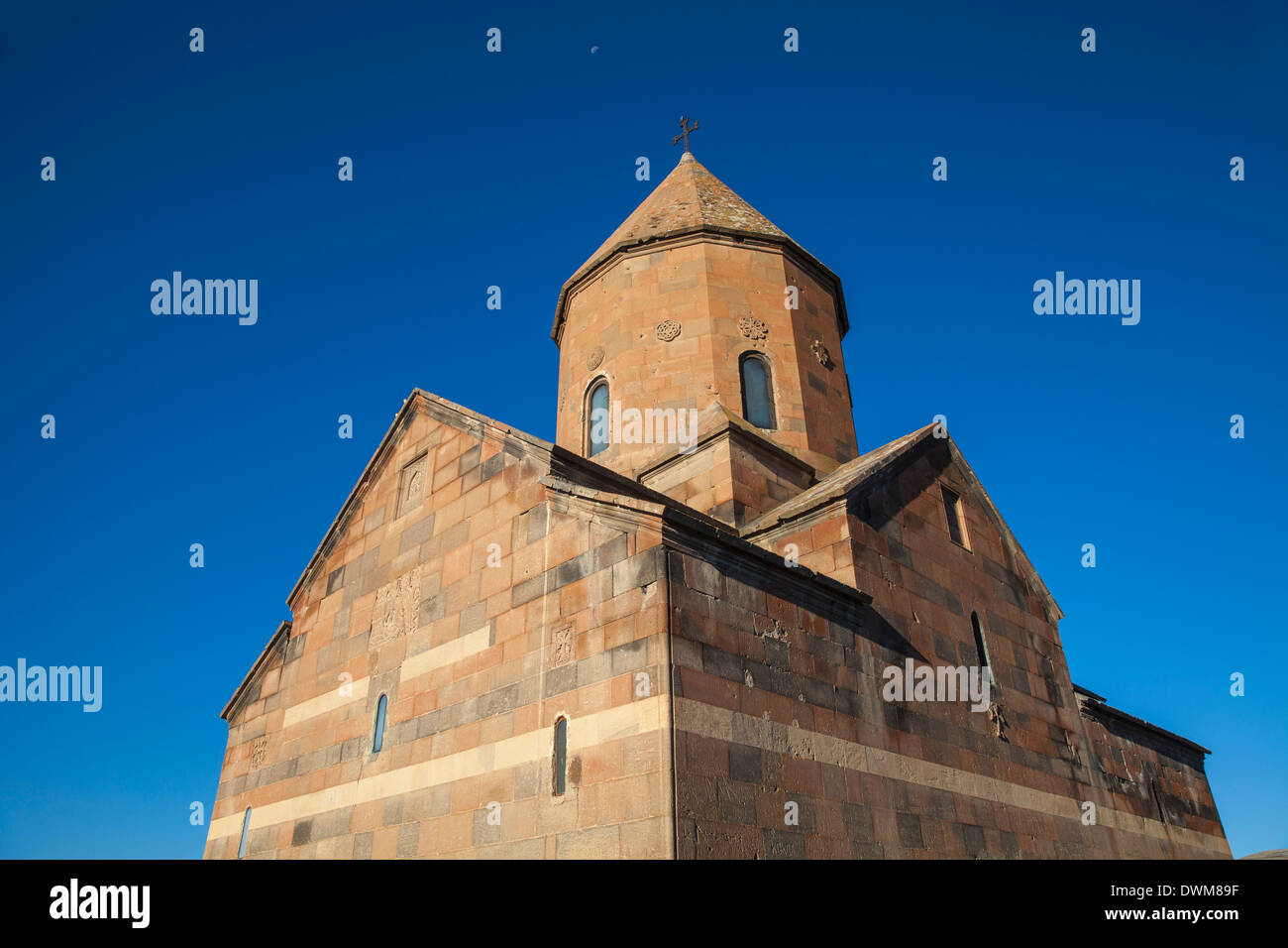 Khor Virap monasterio de la Iglesia Apostólica Armenia, la Llanura de Ararat, Yerevan, Armenia, Asia Central, África Foto de stock