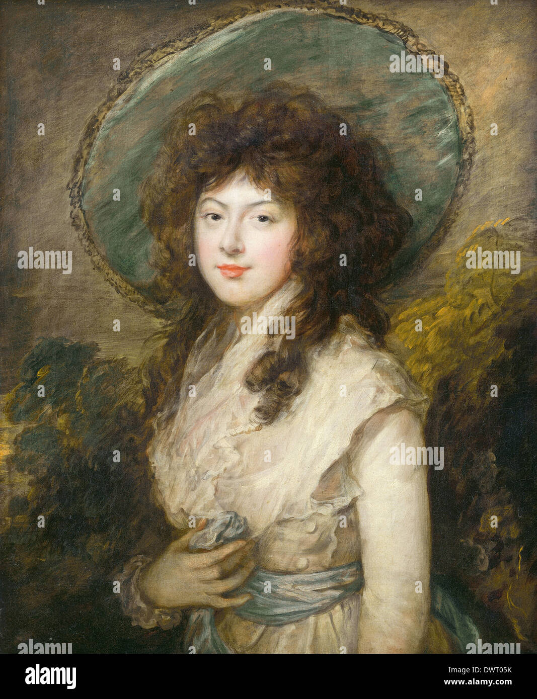 Thomas Gainsborough Miss Catherine Tatton Foto de stock