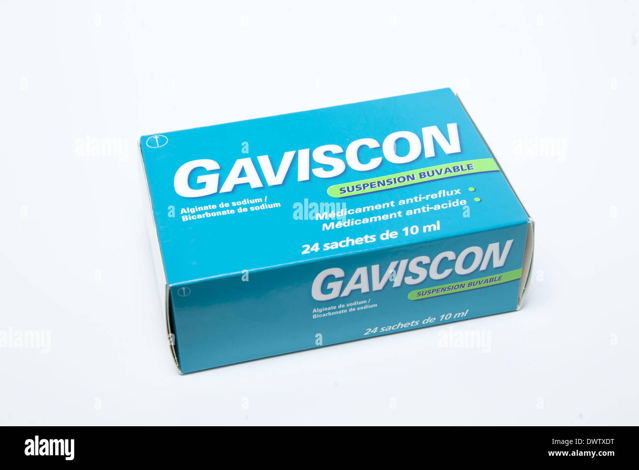 Botella de Gaviscon (alginato de sodio, bicarbonato de sodio, carbonato de  calcio Fotografía de stock - Alamy