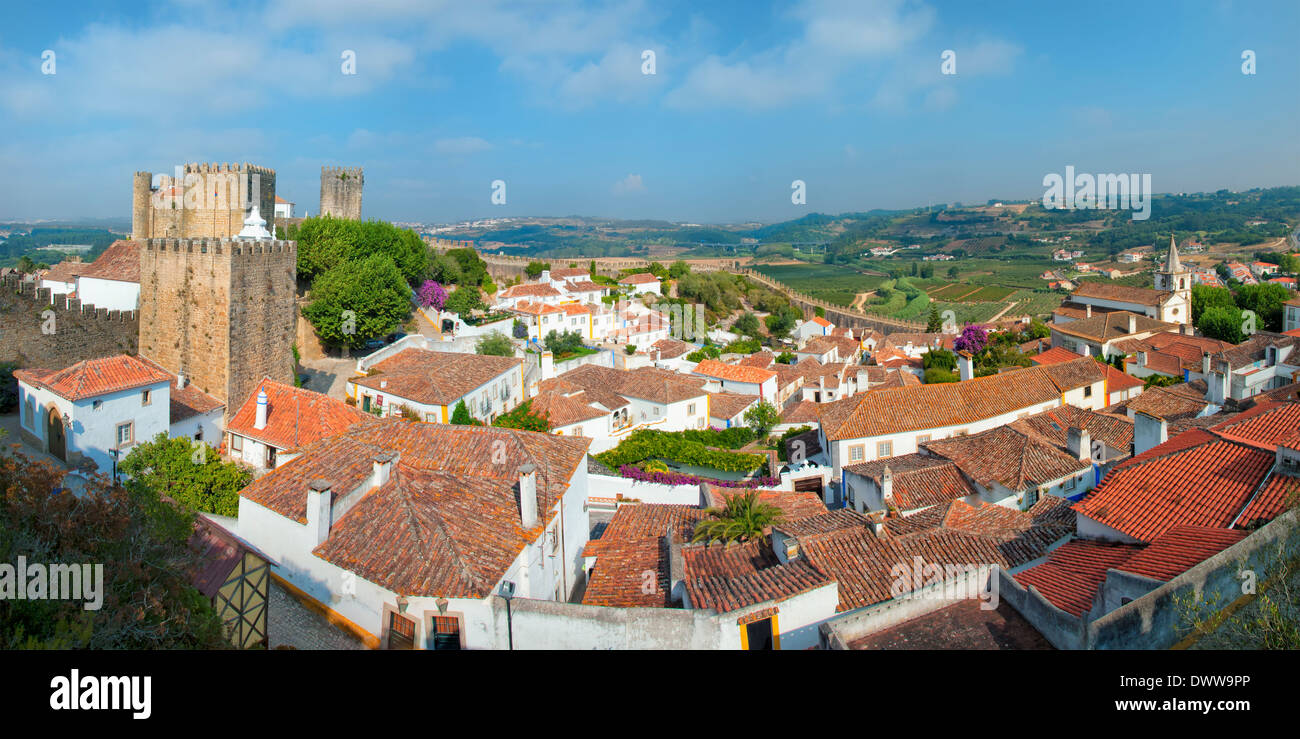 Obidos, Extremadura y Ribatejo, Portugal Foto de stock