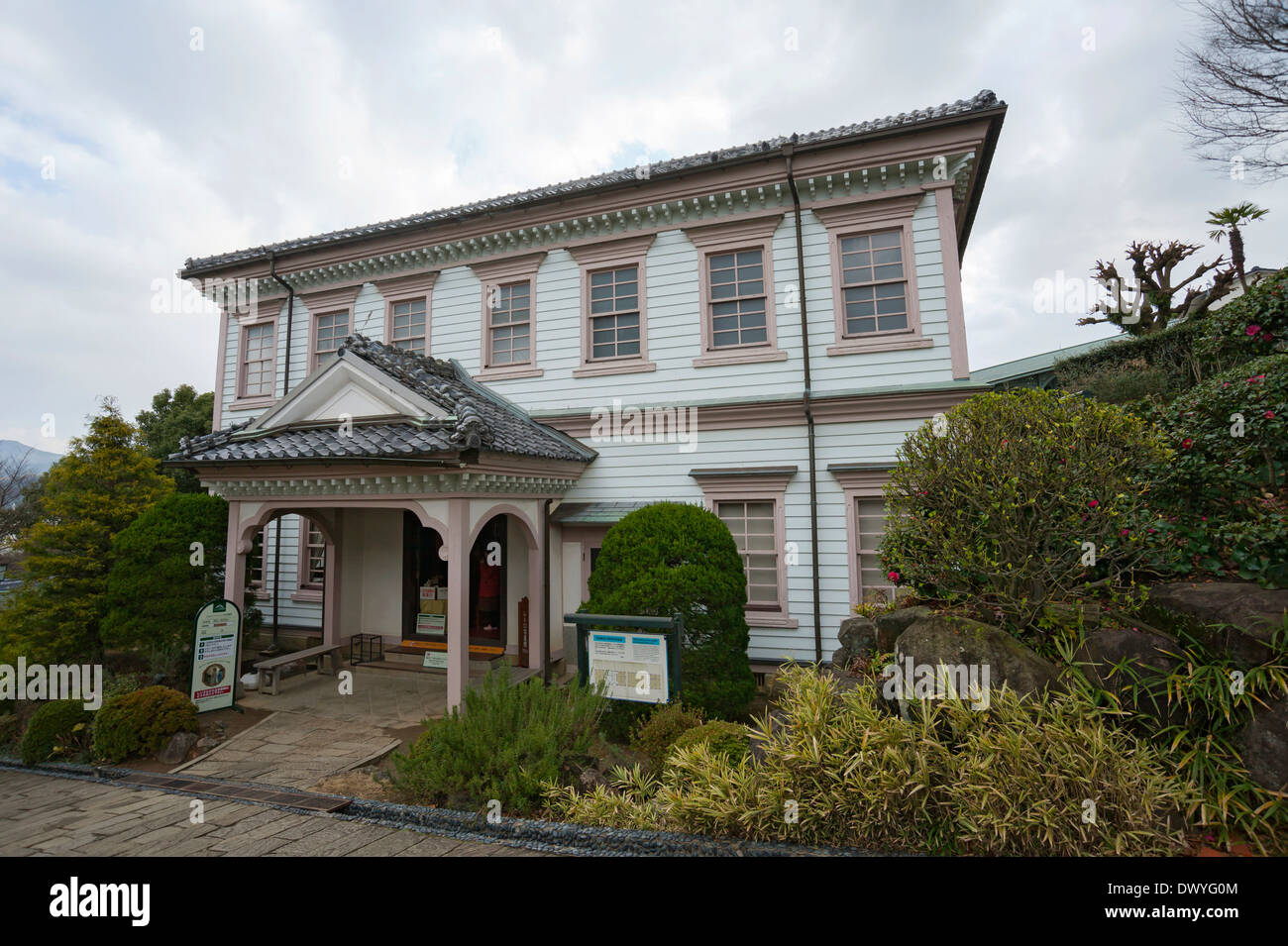 Glover Garden de Nagasaki, Prefectura de Nagasaki, Japón Foto de stock