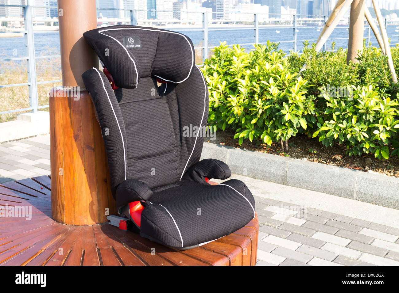 Mercedes-Benz Asiento de bebé para el coche Foto de stock