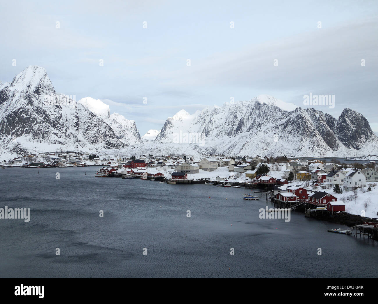 Reine, Lofoten, Nordland, Noruega Foto de stock