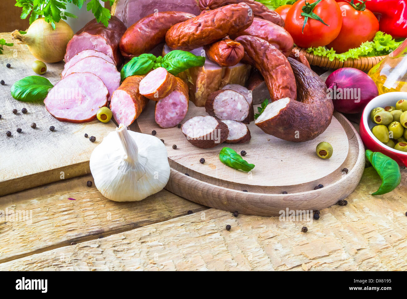 Salchicha De Paprika Fotos e Imágenes de stock - Página 4 - Alamy