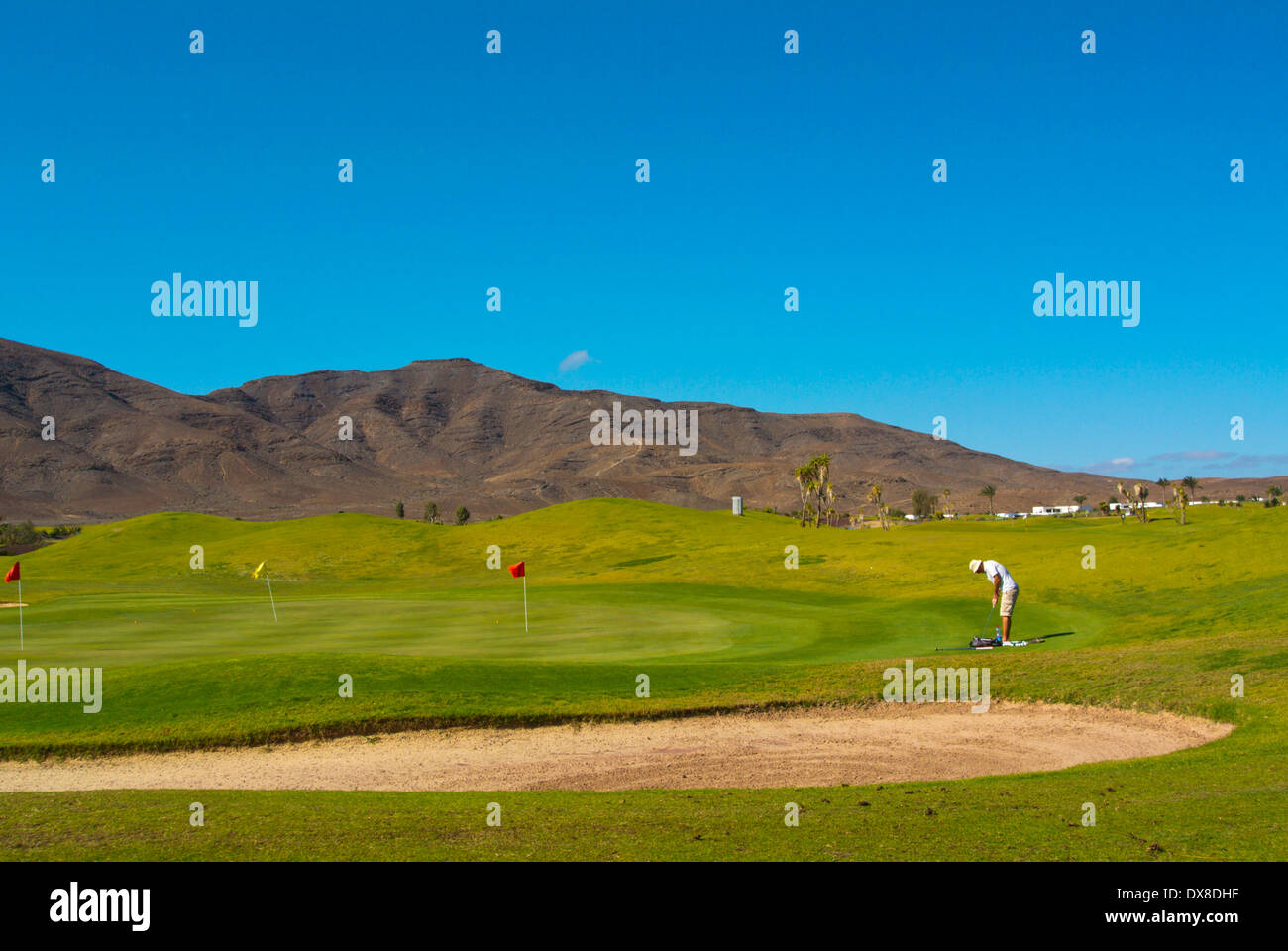 Playitas Golf Course, Las Playitas, Fuerteventura, Islas Canarias, España,  Europa Fotografía de stock - Alamy