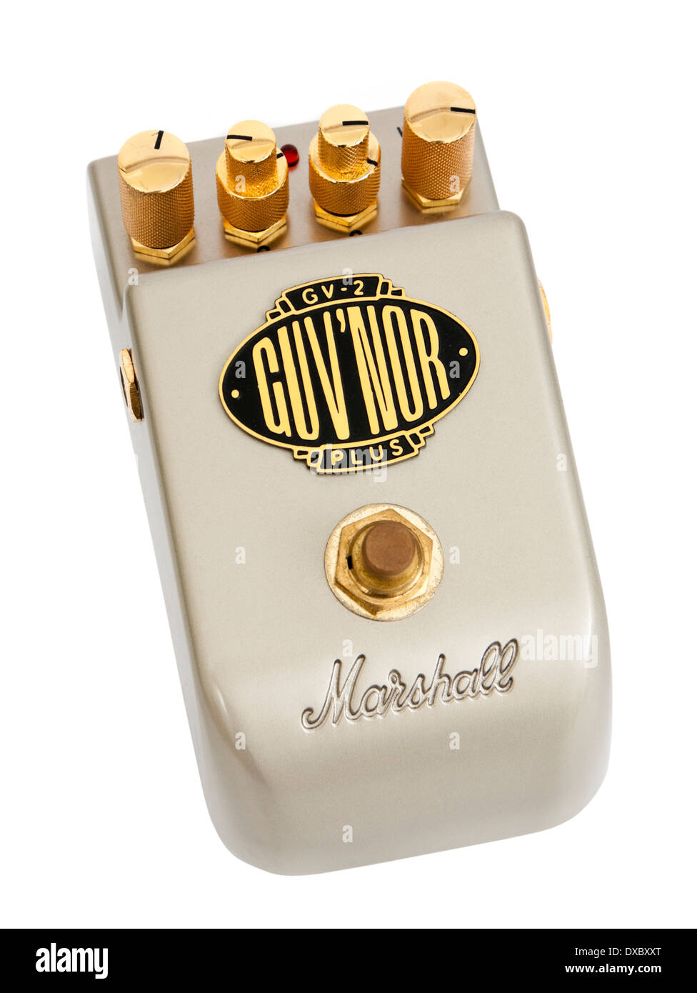 Marshall Guv'nor GV-2 Plus pedal de efectos de guitarra Foto de stock