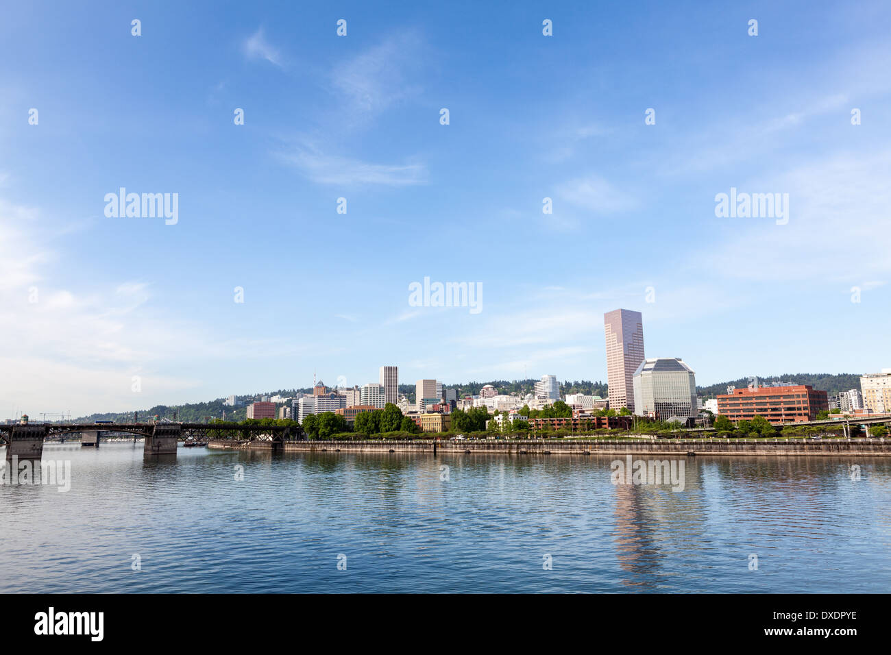 Portland, Oregon skyline Foto de stock