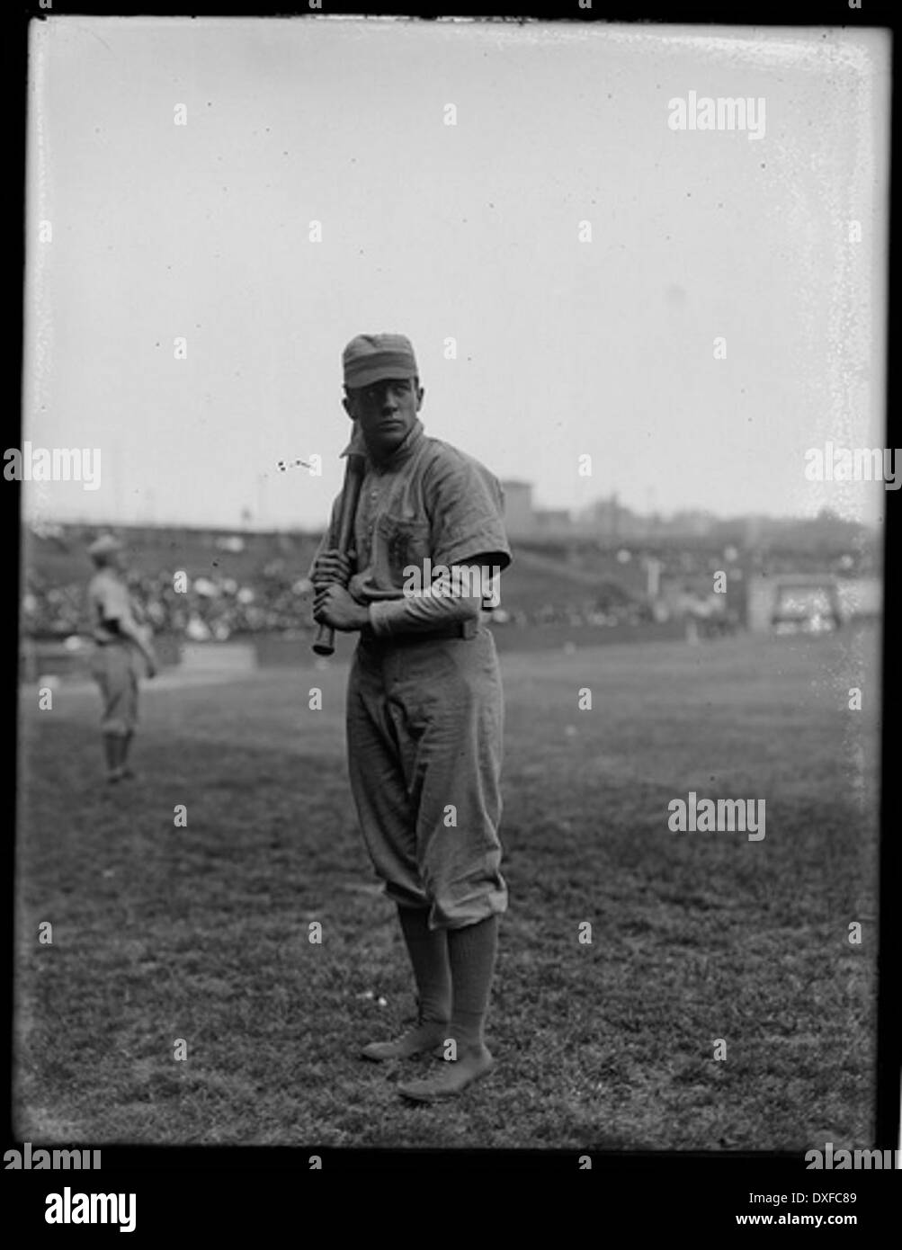 Retrato de Joe Tinker, jugador de béisbol Foto de stock