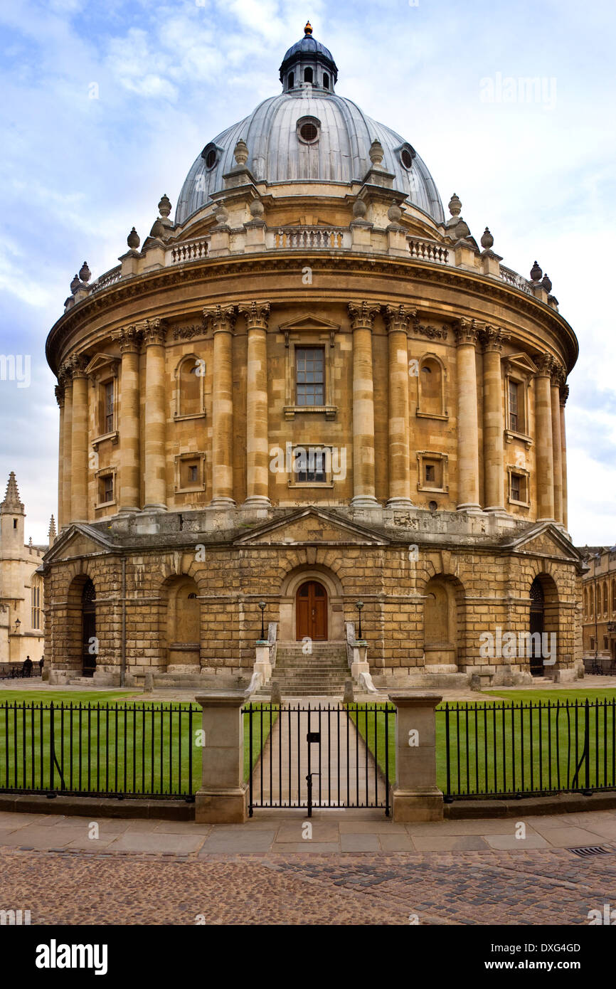 Edificio - La Cámara Radcliffe de Oxford en Gran Bretaña Foto de stock