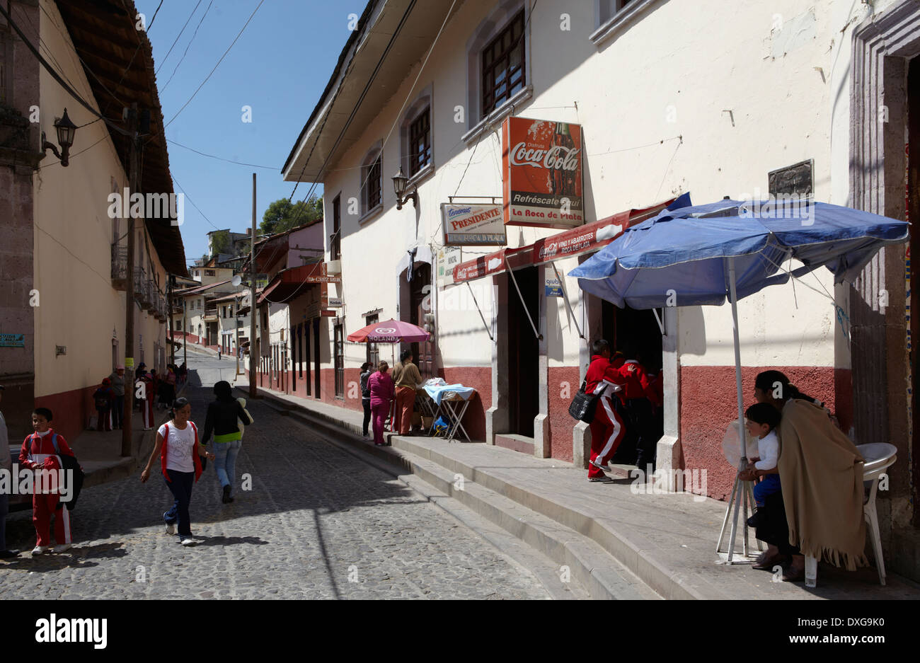 Pueblo de angangueo fotografías e imágenes de alta resolución Alamy