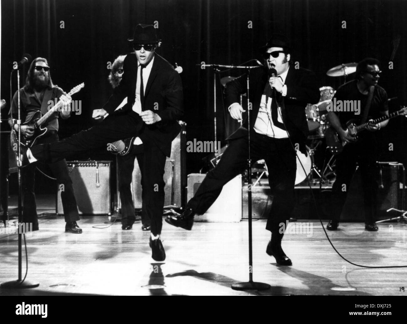 Los hermanos blues 1980 john belushi Imágenes de stock en blanco y