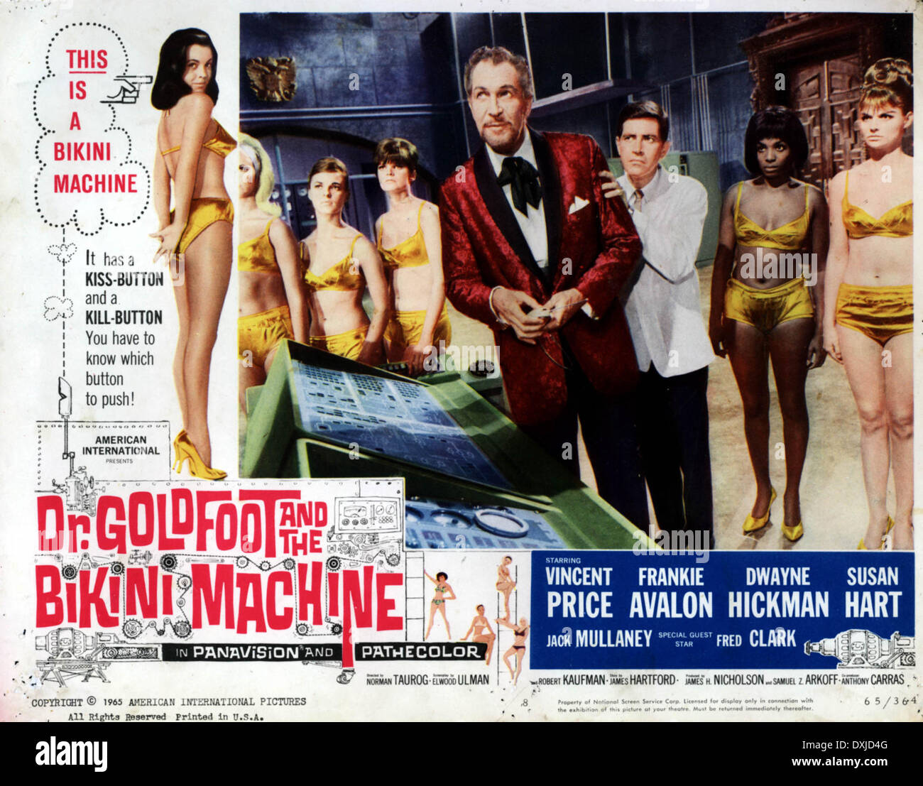 Vincent price dr goldfoot bikini machine fotografías e imágenes de alta  resolución - Alamy