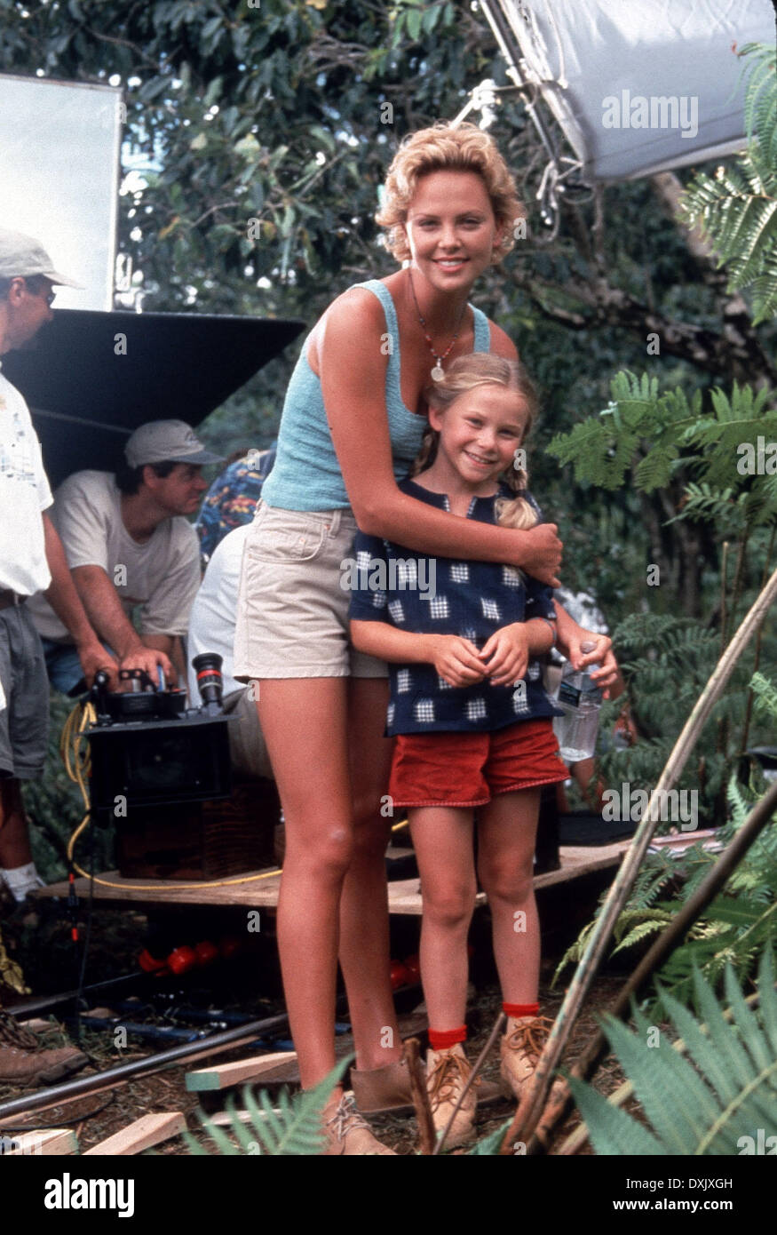 Charlize theron mighty joe young white dress cheap