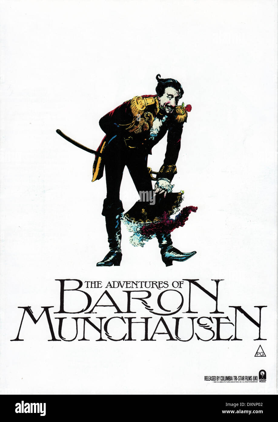 Las aventuras del barón Munchausen Fotografía de stock - Alamy