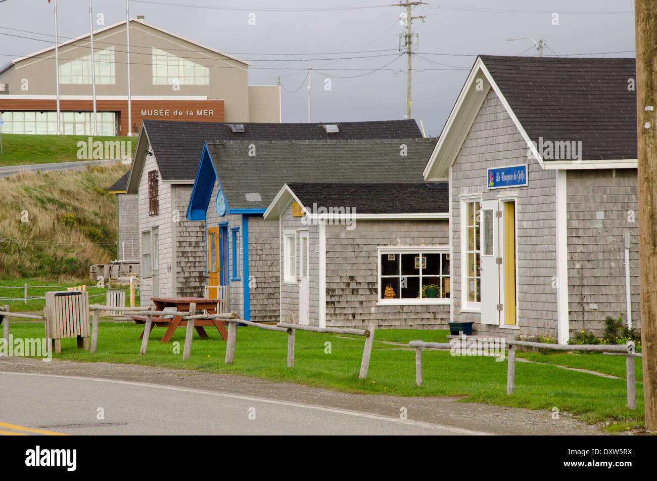 Canadá, Québec, Golfo de San Lorenzo, el Magdalen Islands (aka iles de