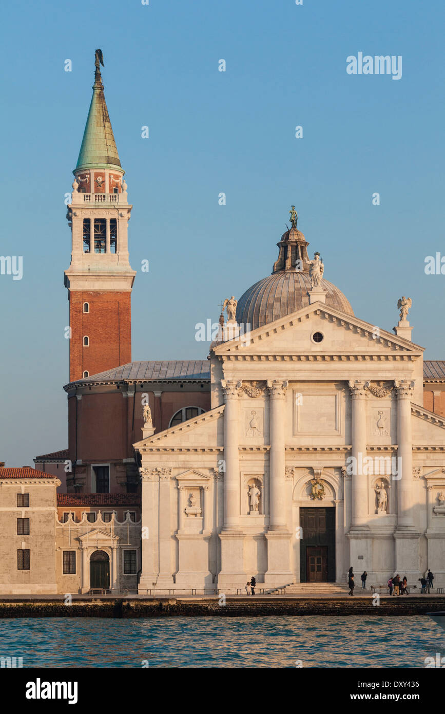 La Isla de San Giorgio Maggiore, Venecia, Italia Foto de stock
