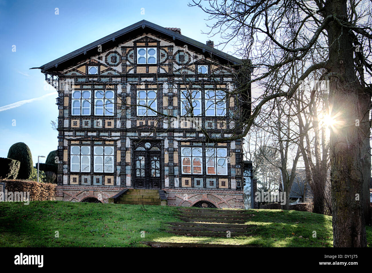 Museo Junkerhaus, Lemgo, Renania del Norte-Westfalia, Alemania, Europa Foto de stock