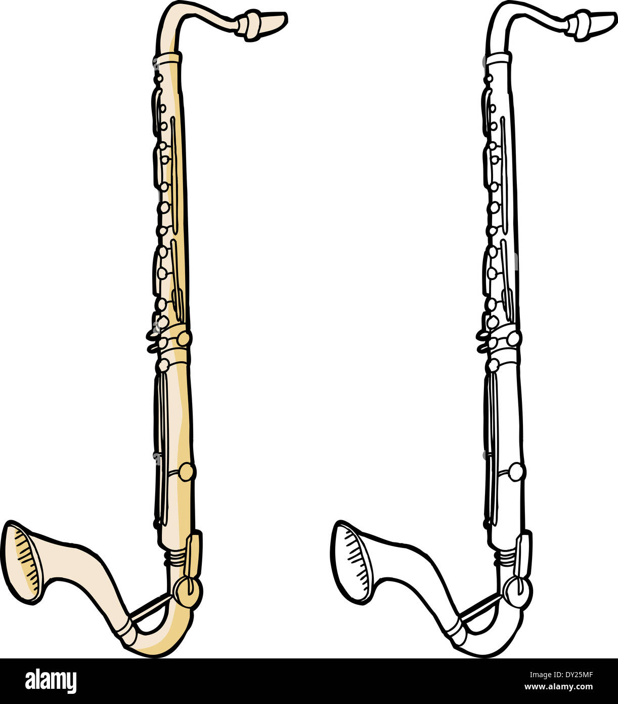 Bass clarinet woodwind instrument on fotografías e imágenes de alta  resolución - Alamy