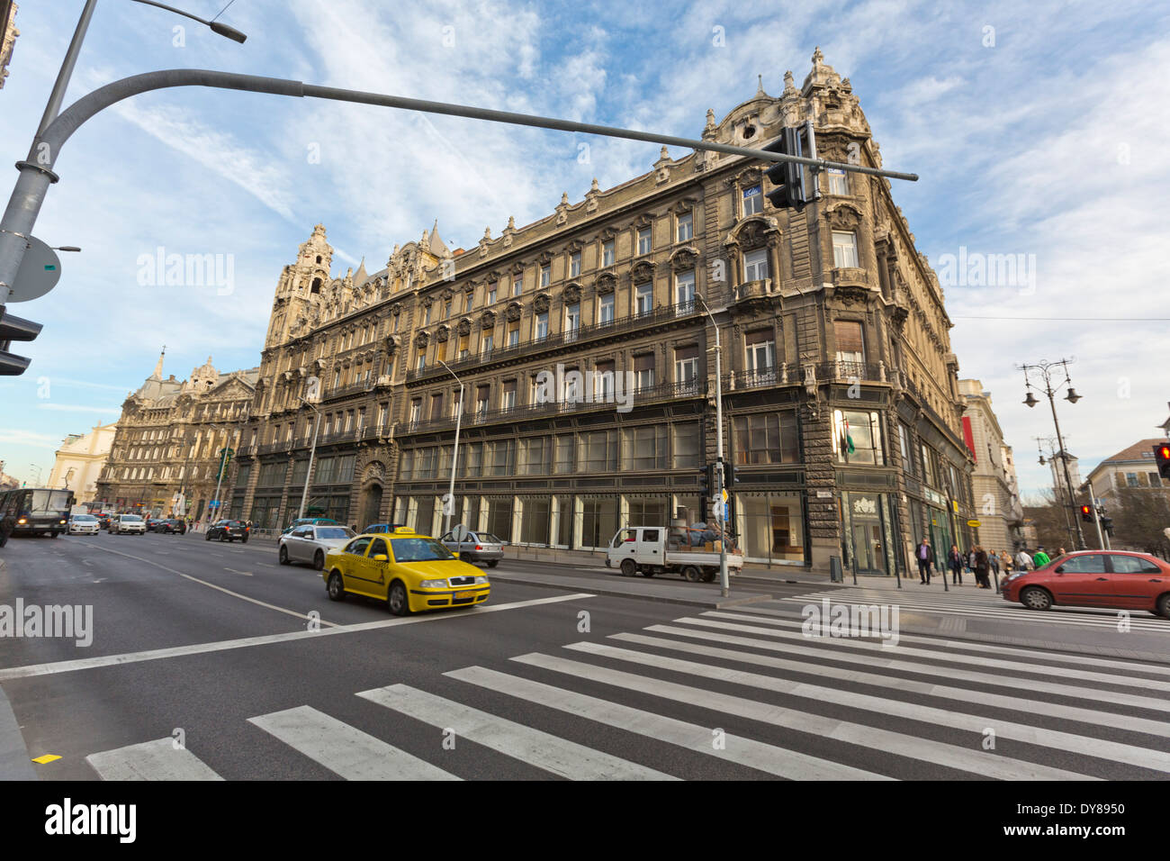 Edificio en Budapest, Hungría Foto de stock