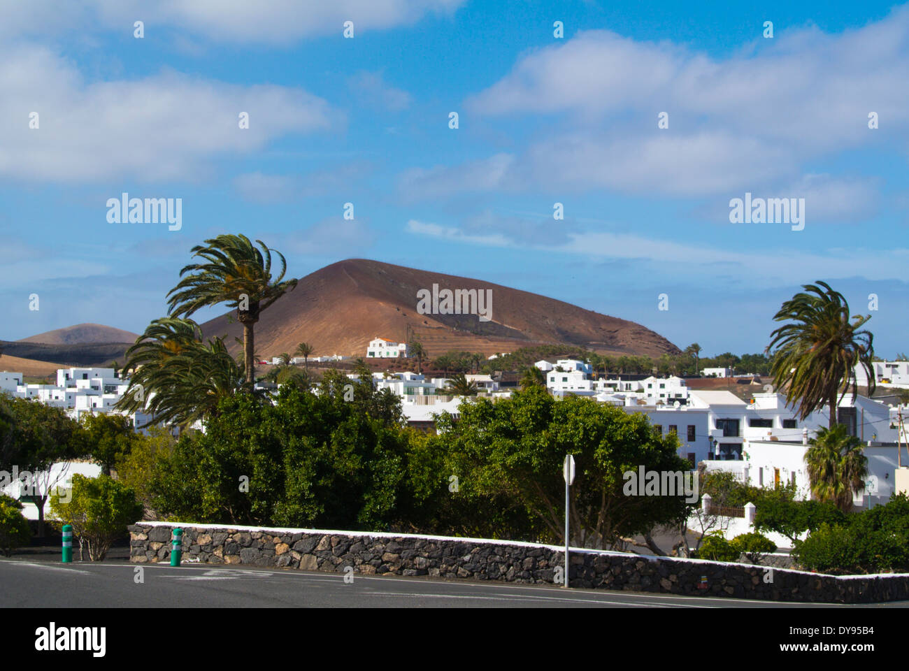 El condado de UGA, Yaiza, Lanzarote, Islas Canarias, España, Europa Foto de stock