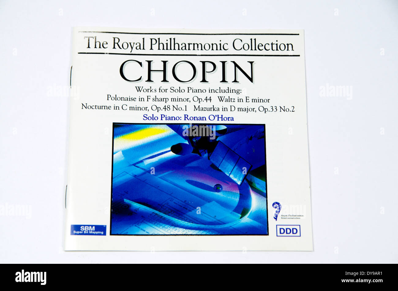 Copin cd de música por la Royal Philharmonic Orchestra Foto de stock