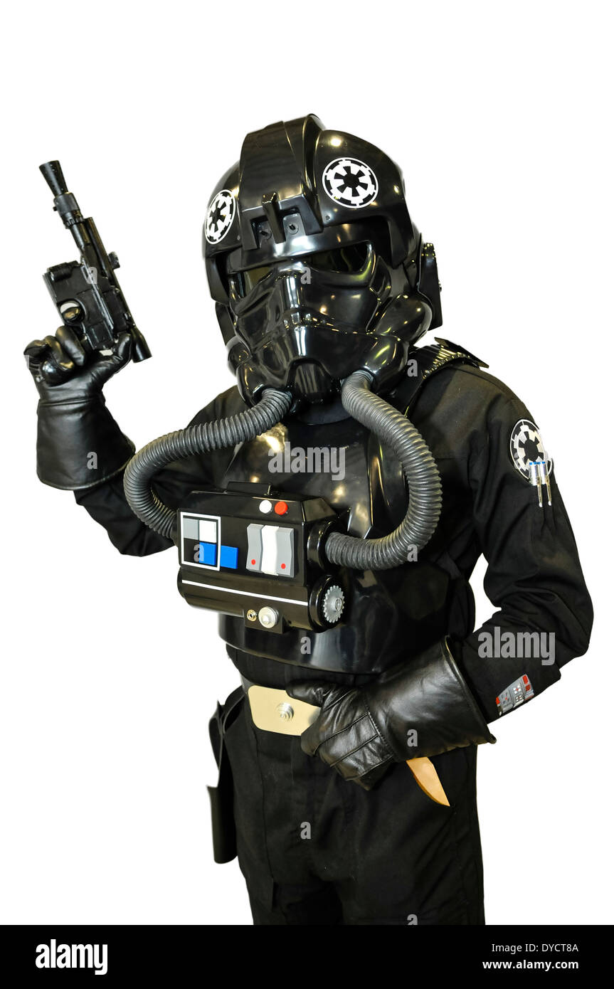 Un piloto de TIE Fighter de Star Wars Fotografía de stock - Alamy