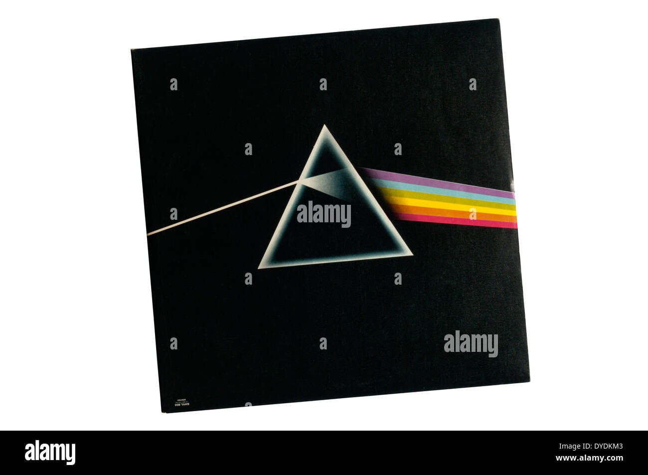 El lado oscuro de la Luna fue el 8º álbum de estudio de la banda de rock prog inglesa Pink Floyd, lanzado en 1973. Cubrir por Hipgnosis. Foto de stock