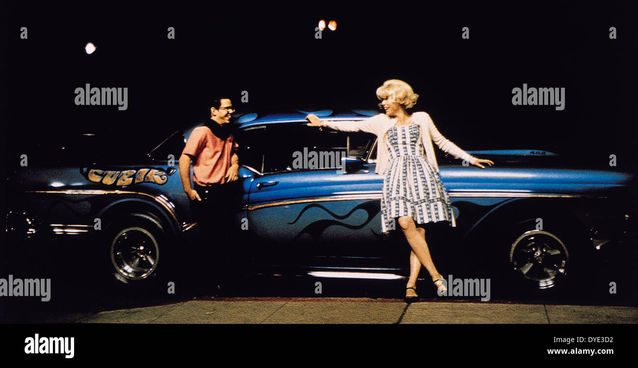 Candy Clark y Charlie Martin Smith, de la película "American Graffiti