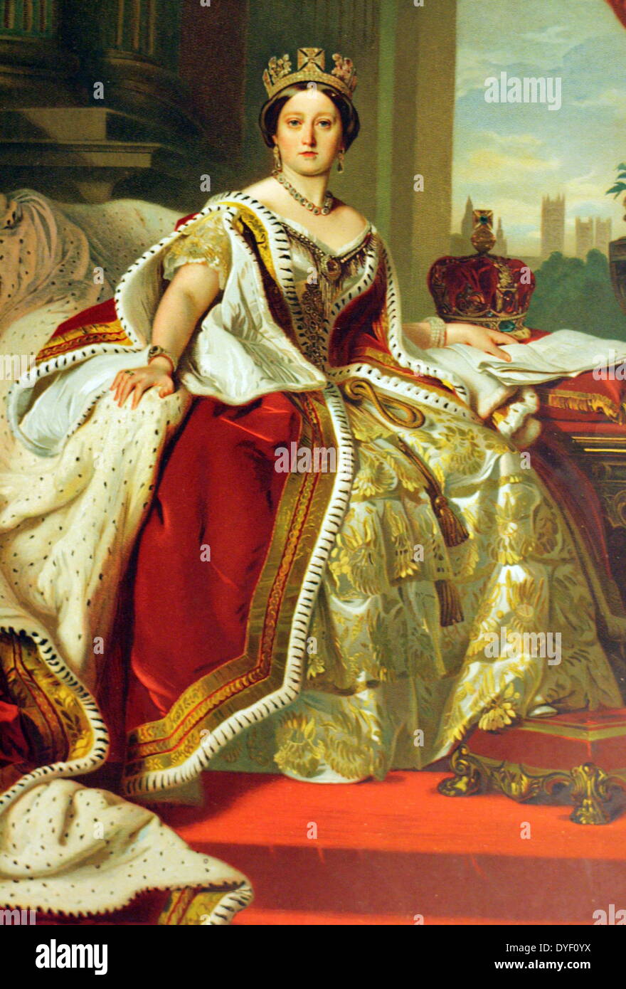Pintura de la reina victoria fotografías e imágenes de alta resolución -  Alamy