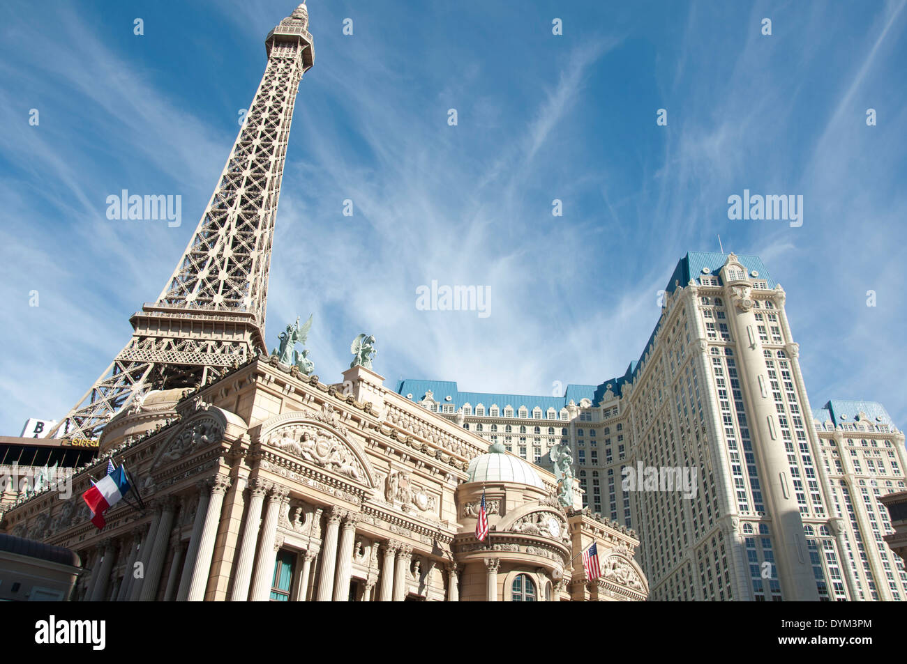 Torre Eiffel de Las Vegas imagen de archivo editorial. Imagen de tarde -  100566669