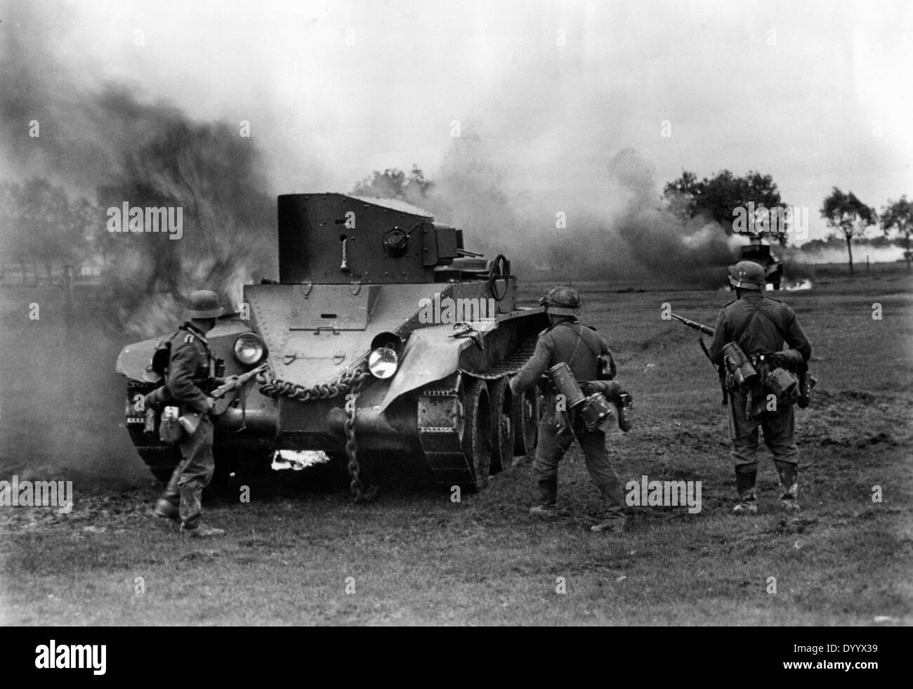 Comienzo de la ofensiva en Rusia, 22.06.1941 Foto de stock