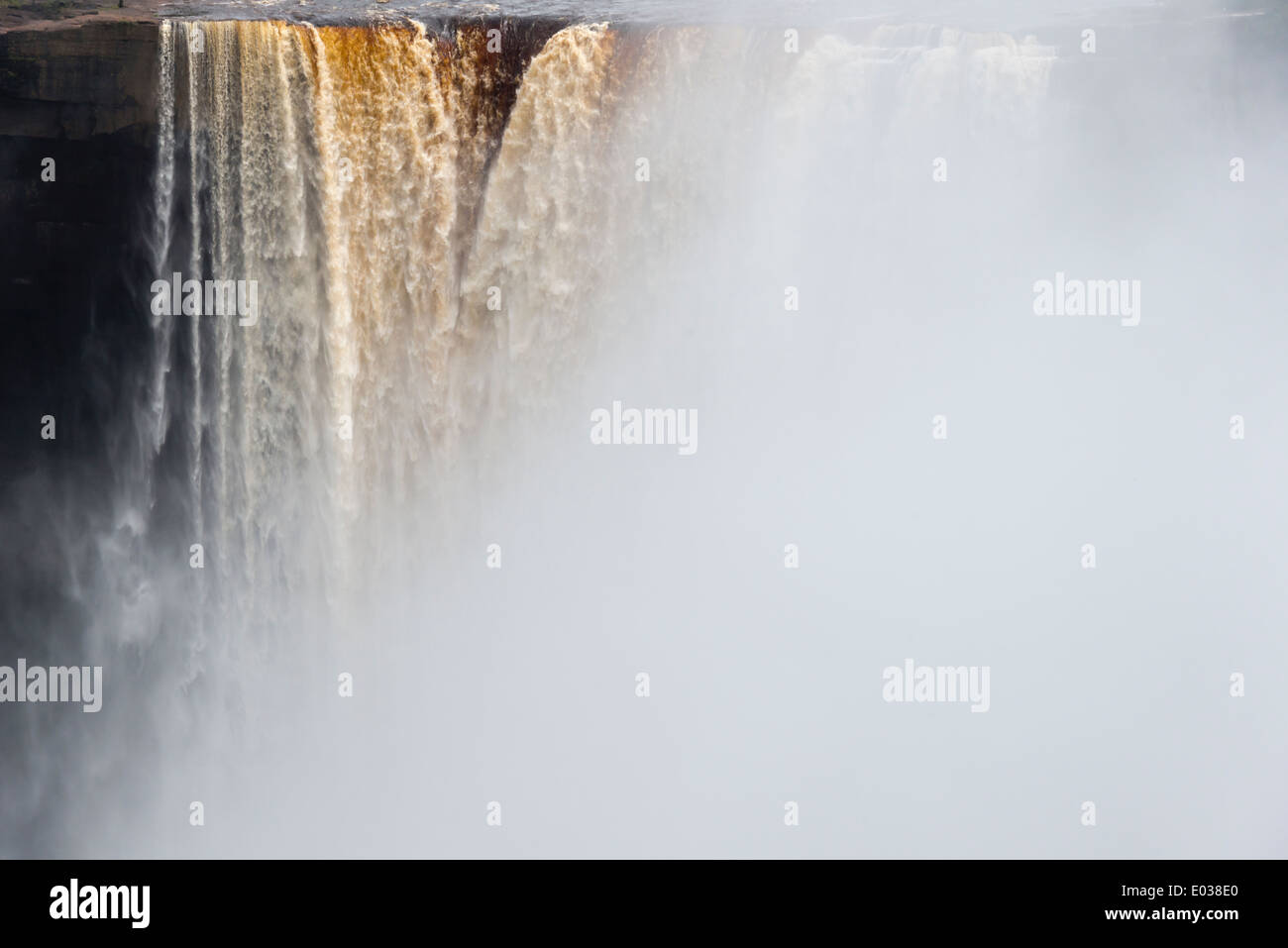 Las cataratas de Kaieteur, Guyana Foto de stock