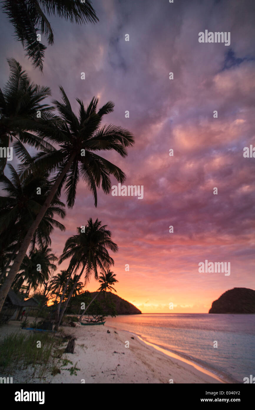 En Palawan, Filipinas, Isla Culion Foto de stock