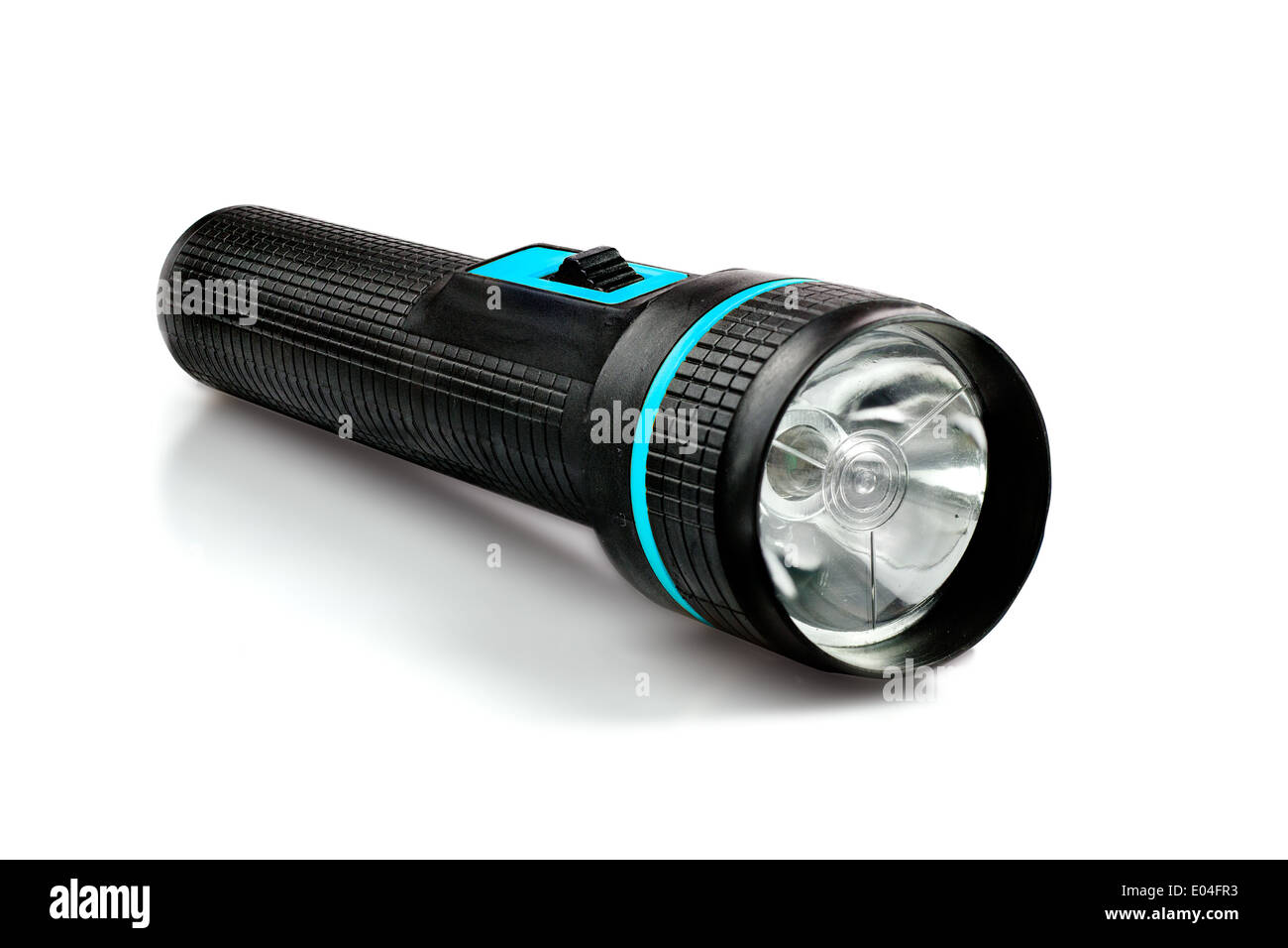 Una linterna LED recargable de largo alcance lateral Fotografía de stock -  Alamy