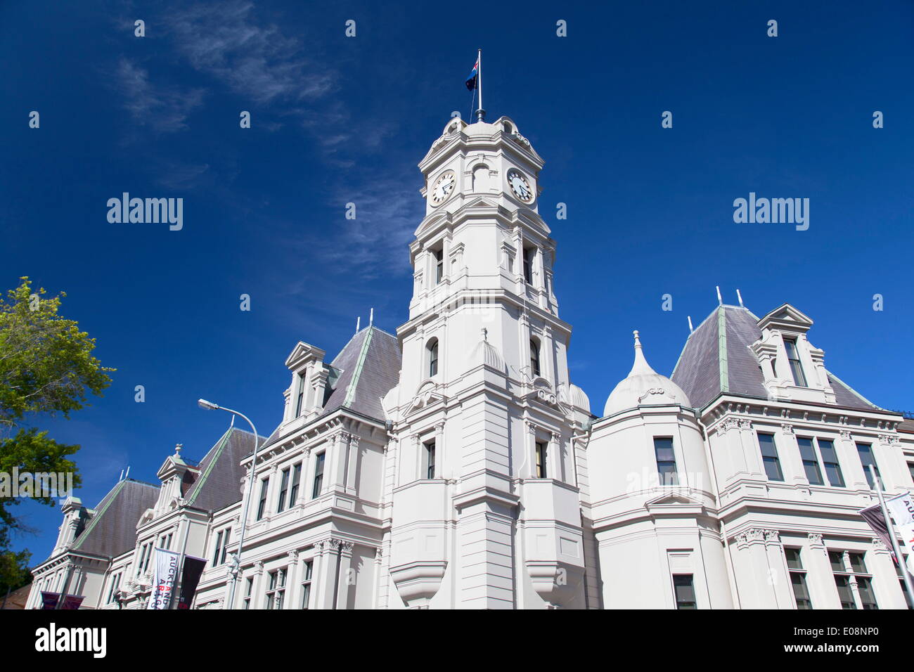 Galería de Arte de Auckland, Auckland, Isla del Norte, Nueva Zelanda, el Pacífico Foto de stock