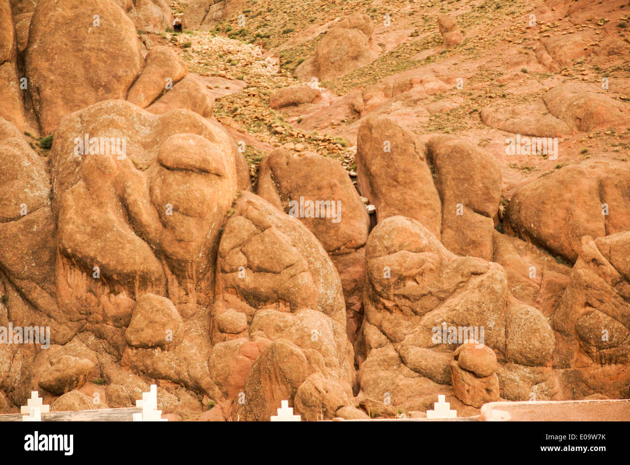 Dades Gorge, las montañas del Atlas, Marruecos Foto de stock