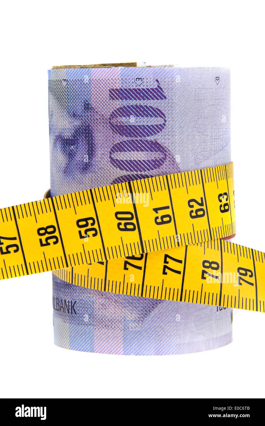 Temas crisis bancaria Bank note billetes de banco deflación de ingresos del mercado financiero finanzas Gestión financiera Franconia no bancarios de dinero Foto de stock