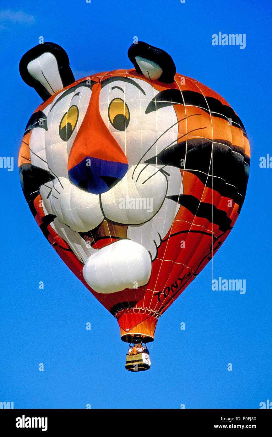 Hot Ballon Fiesta en Albuquerque, Nuevo México, EE.UU. Foto de stock