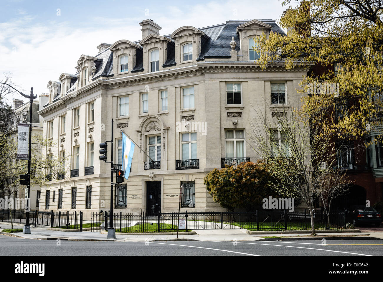 The Embassy Of Argentina Fotos e Imágenes de stock Alamy