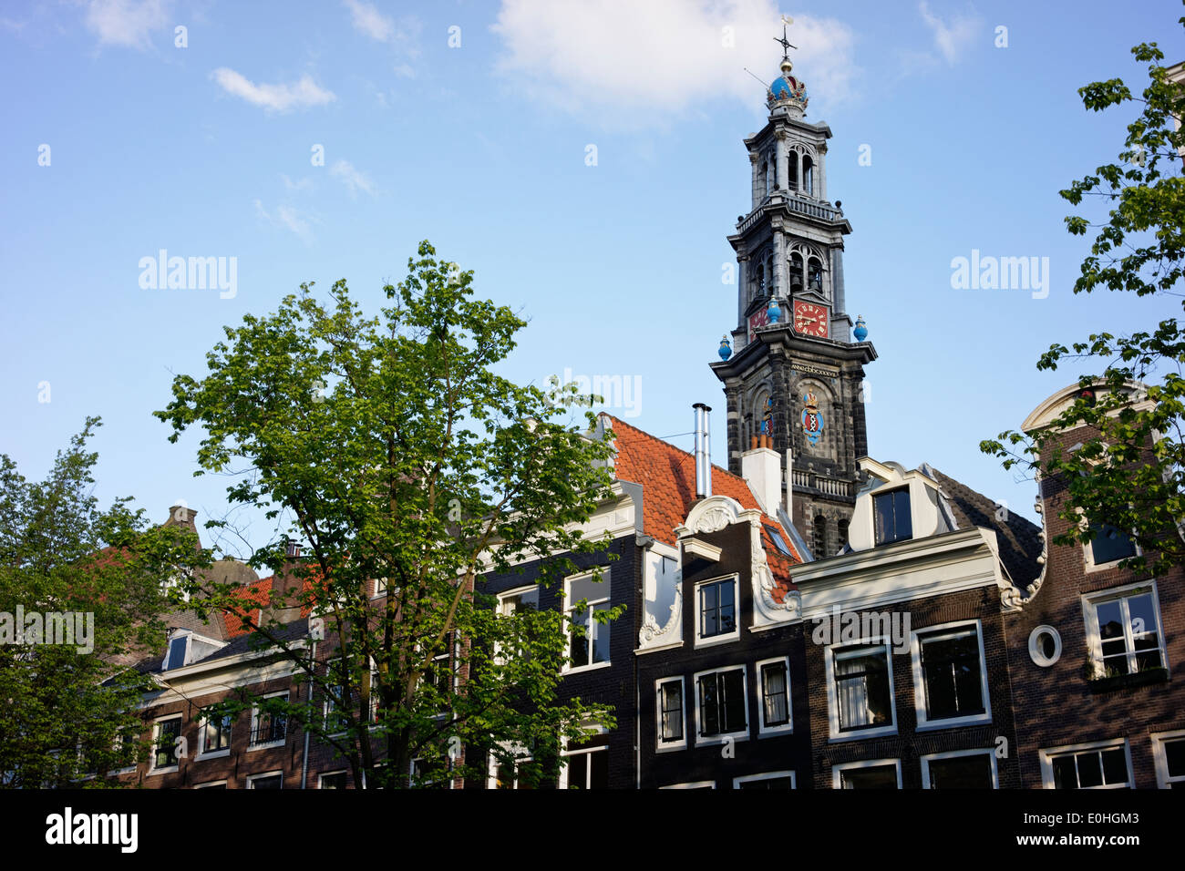 Arquitectura en Amsterdam, Holanda Foto de stock