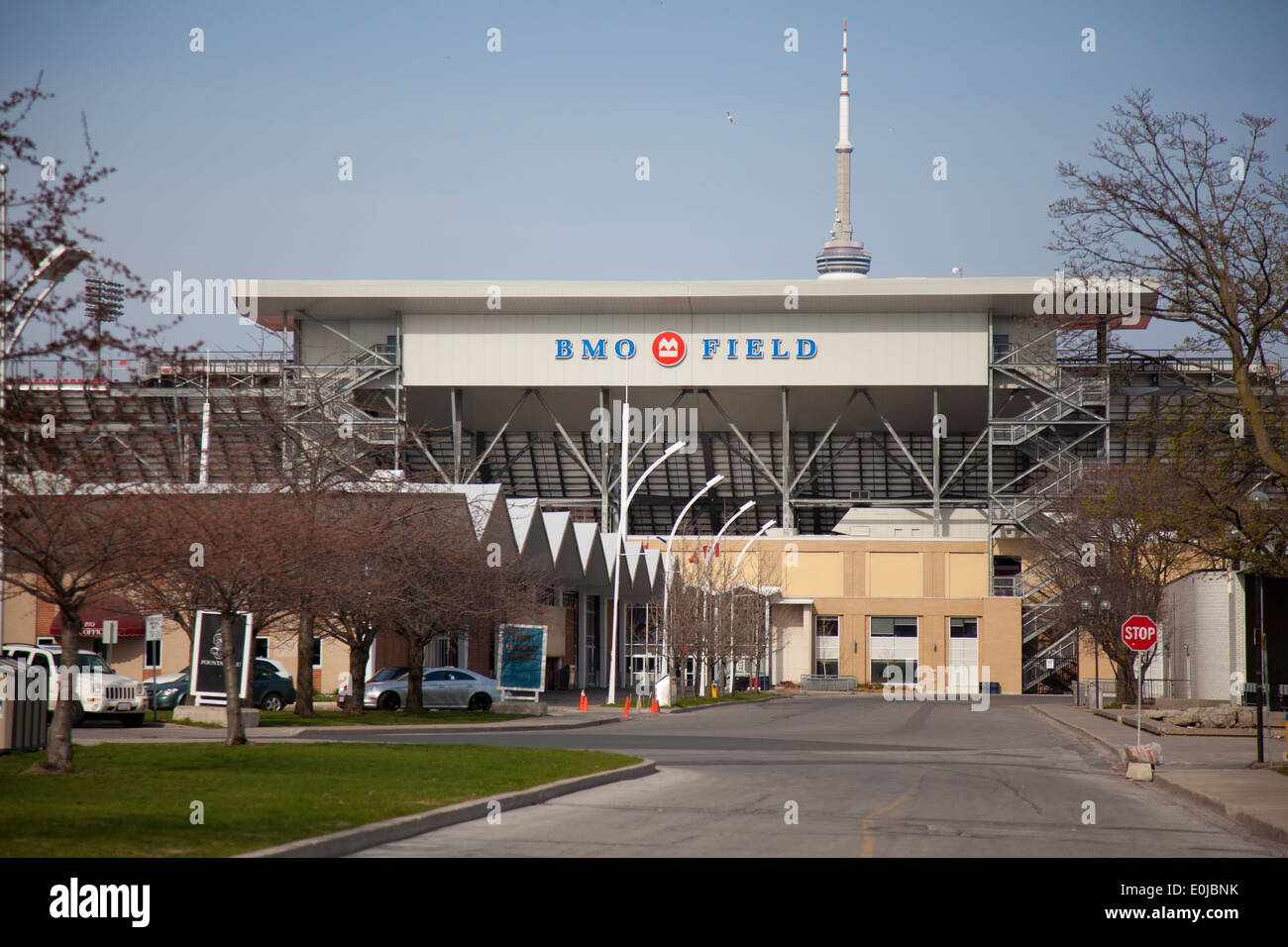 Estadio de fútbol bmo field en Toronto Foto de stock