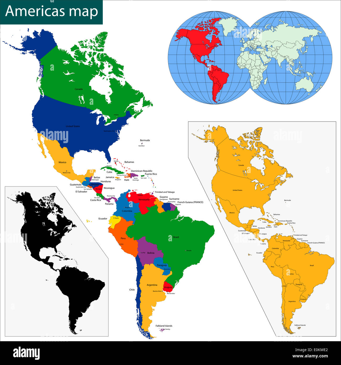 Mapa De Las Americas - Mapa De Las Americas E0kme2