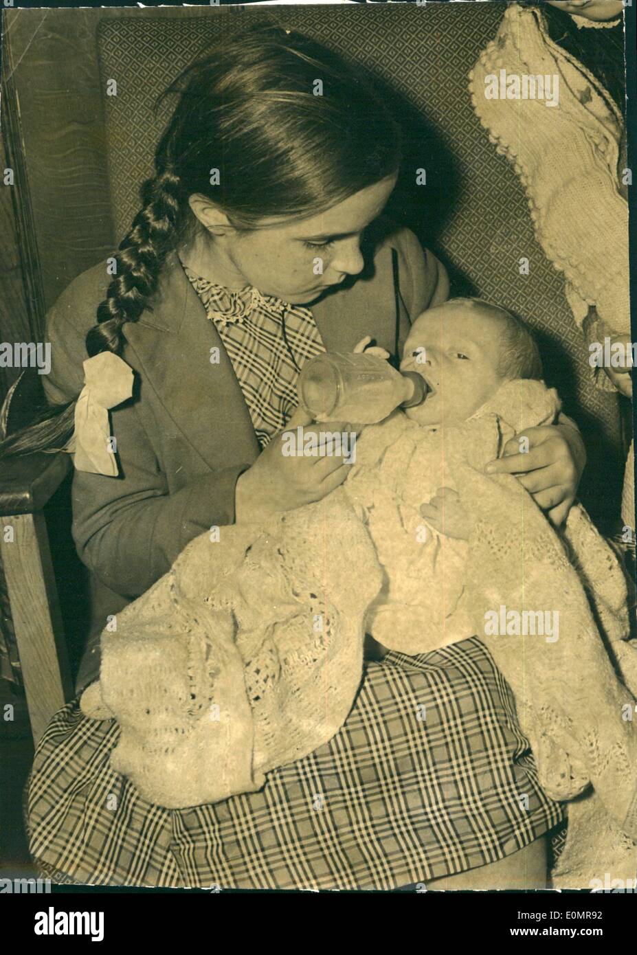 Mayo 05, 1956 York los choques de aviones con 54 a bordo Dos