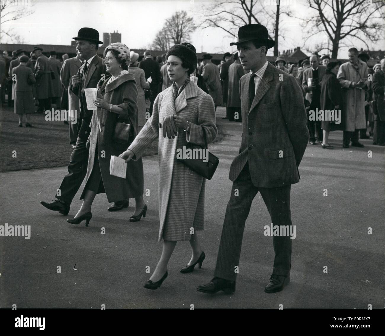 Marzo 03, 1960 El Princess Margaret y prometido ir racing. la