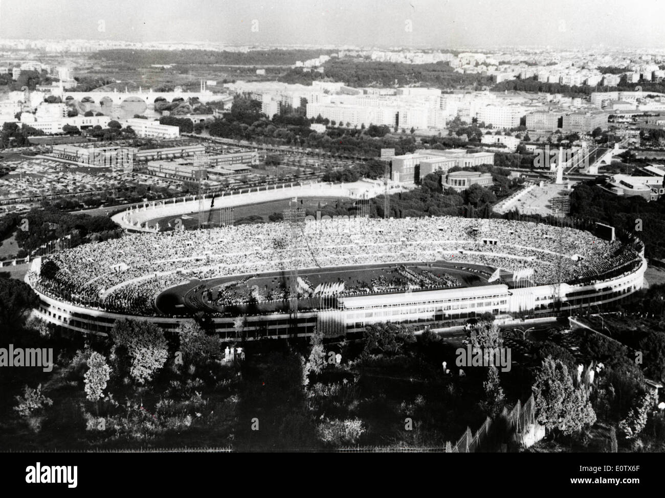 Los Juegos Olímpicos de 1960 en Roma Fotografía de stock Alamy