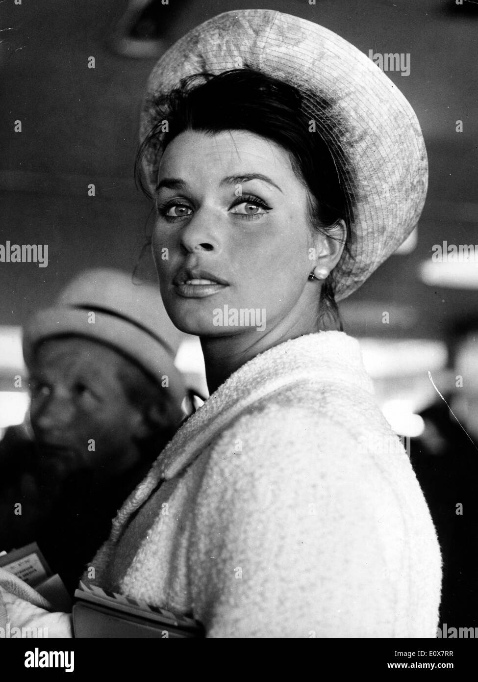 Senta berger austrian film actress Imágenes de stock en blanco y negro ...